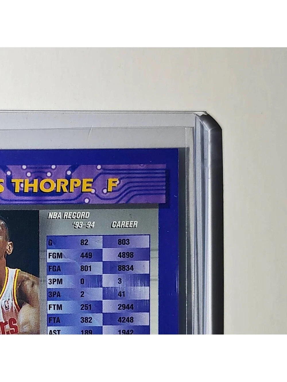 Otis Thorpe 1994-95 Topps Finest #295 Basketball Card